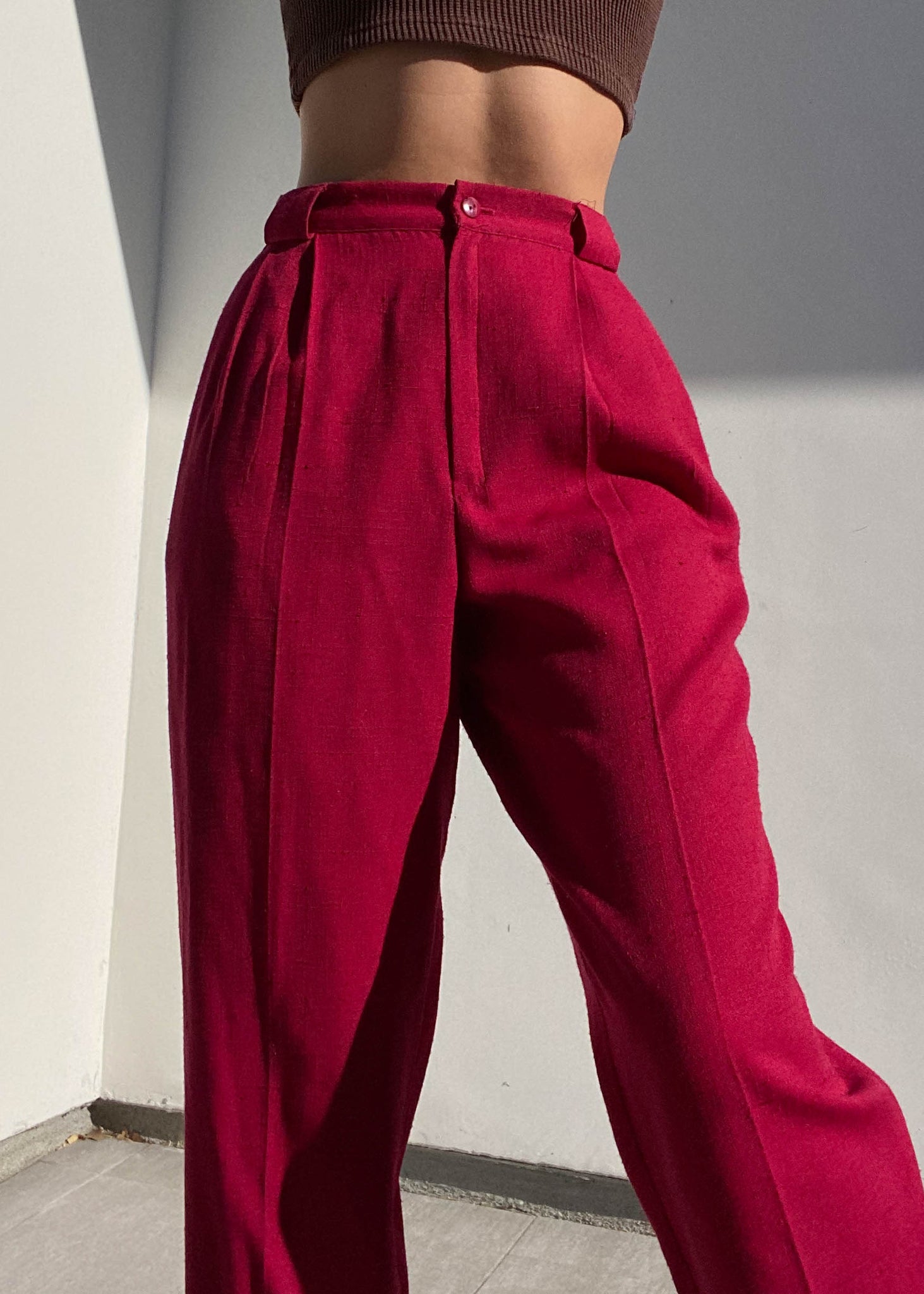 Cherry 80’s Trousers (28“)