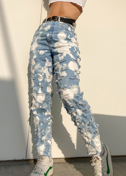 Custom 90's Denim Mom Jeans (26")