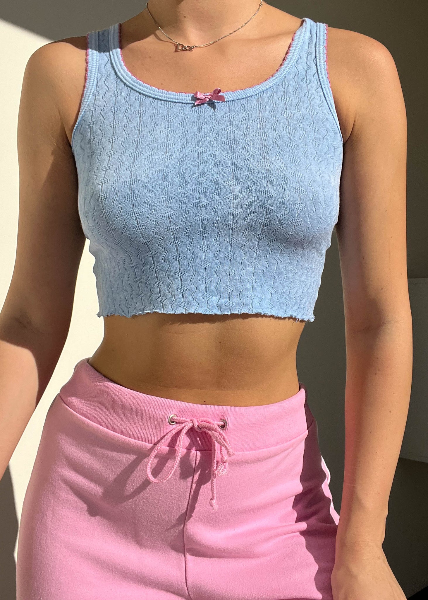 Cotton Candy Baby Doll Tank (XS-S)