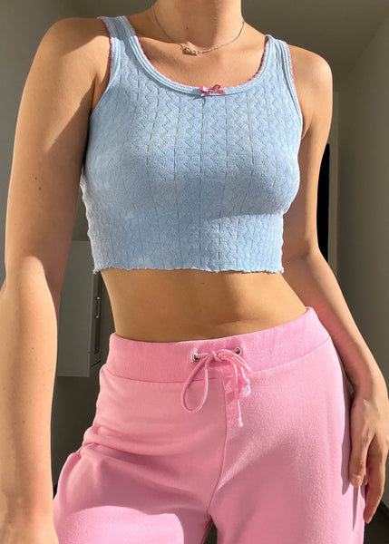 Cotton Candy Baby Doll Tank (XS-S)