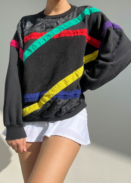 80's Abstract Sweatshirt (L)