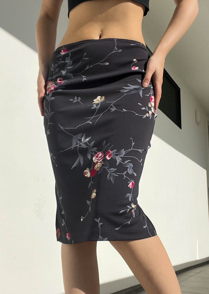 Andrea Floral Midi Skirt (S)