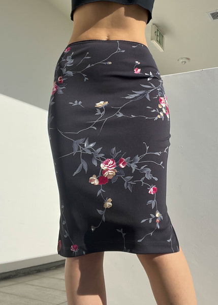 Andrea Floral Midi Skirt (S)