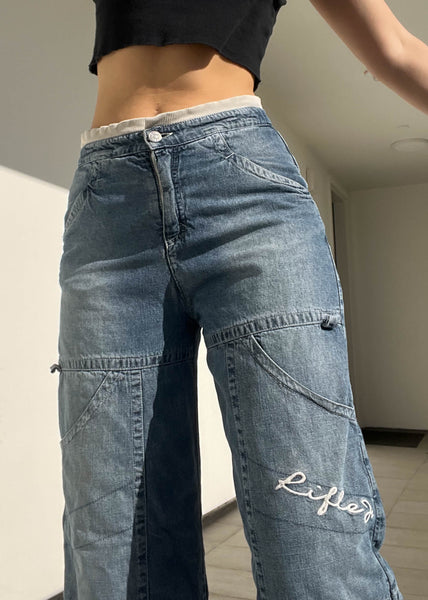 2000's Rifle Jr. Rap Cargo Jeans (27")