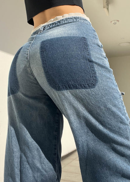 2000's Rifle Jr. Rap Cargo Jeans (27")