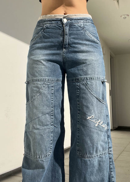 2000's Rifle Jr. Rap Cargo Jeans (27")