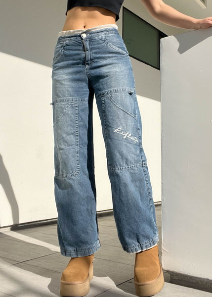 2000's Rifle Jr. Rap Cargo Jeans (27")