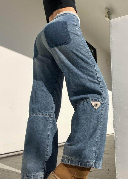 2000's Rifle Jr. Rap Cargo Jeans (27")