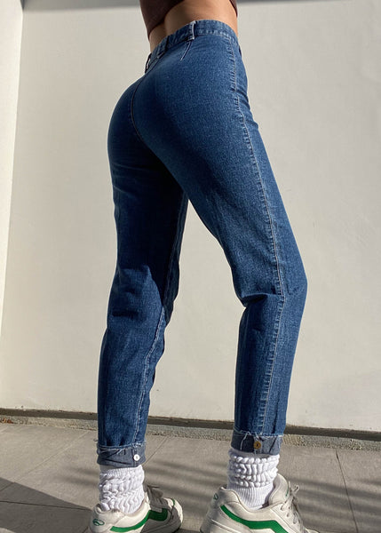 80’s Lizwear Dark Wash Jeans (24-25")