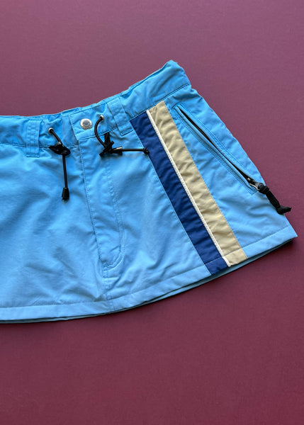 Sporty Blue Mini Skirt (XS-S)