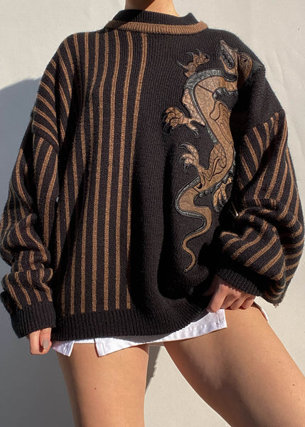 90's Dragon Sweater (L/XL)