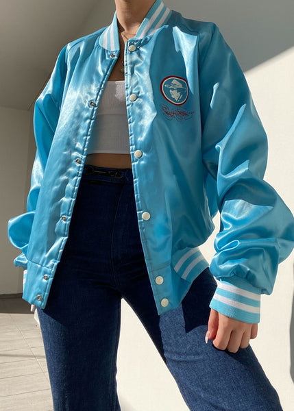 Turquoise Racing Bomber (L)