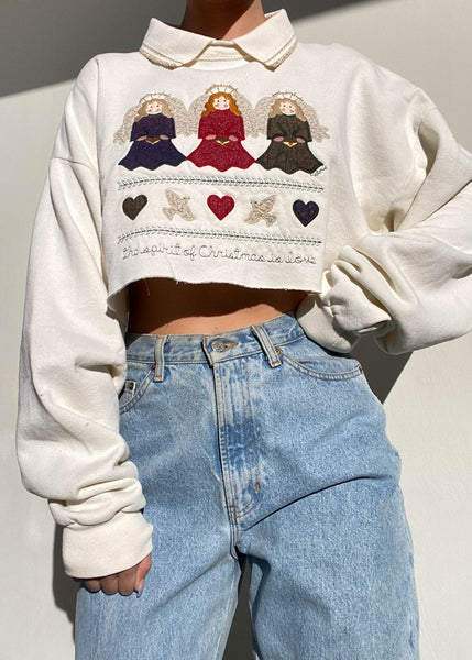90's Angels Collared Pullover (M-XL)
