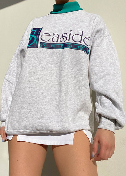 90's Seaside Layered Sweatshirt (L)