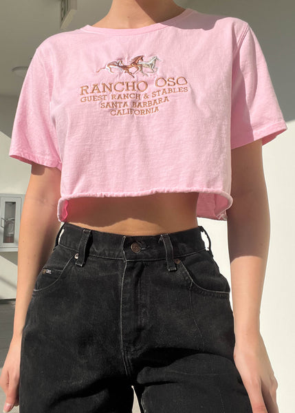 Baby Pink Horse Ranch Tee (M)