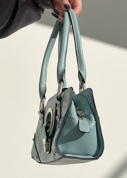 Y2k Pastel Blue Handbag