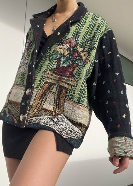 80's Tapestry Jacket (XL)
