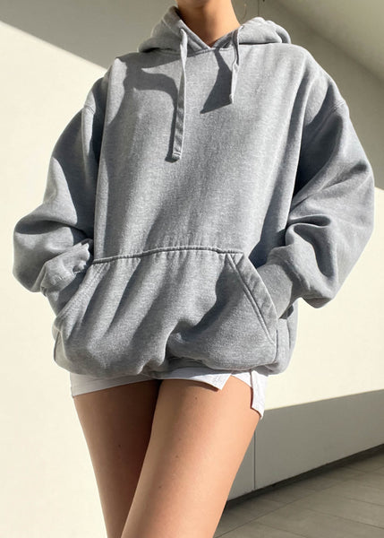 Classic Gray 90's Hoodie (S-L)