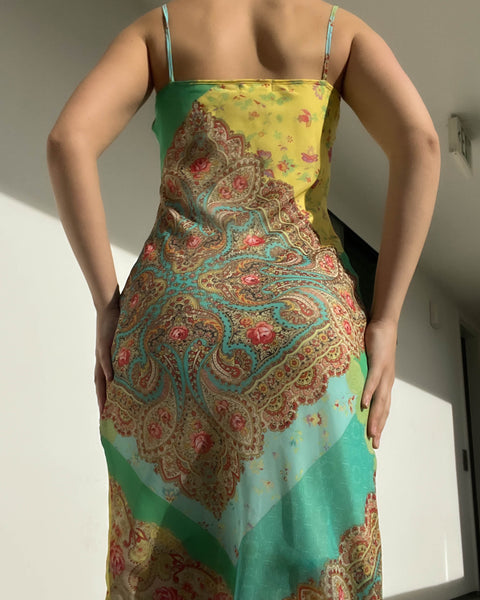 2000’s Mesh Print Midi (S)