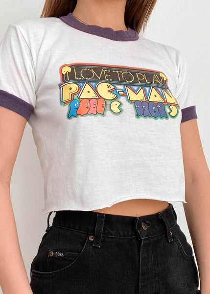 Pac-Man Ringer Tee