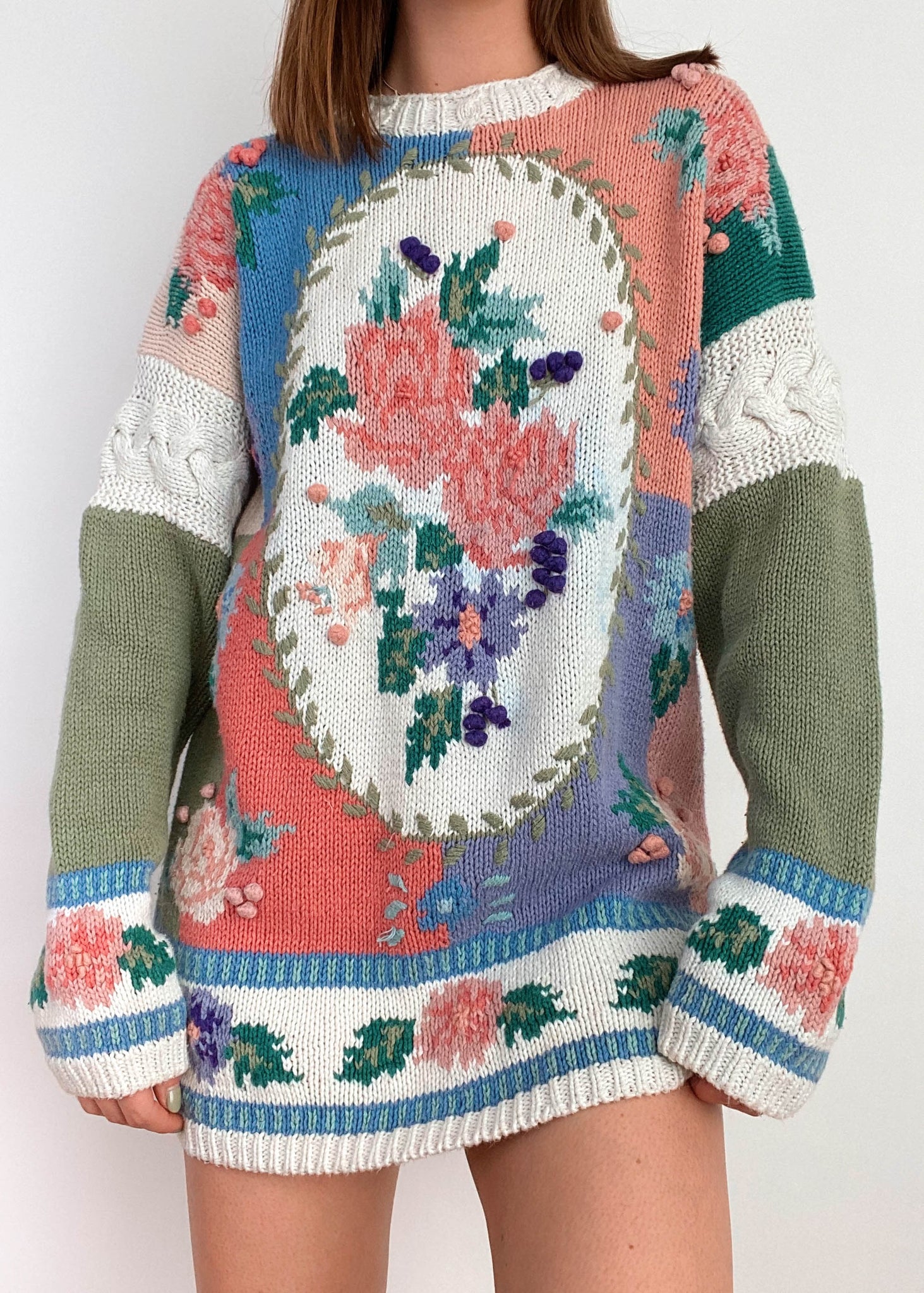 Tara Floral Sweater